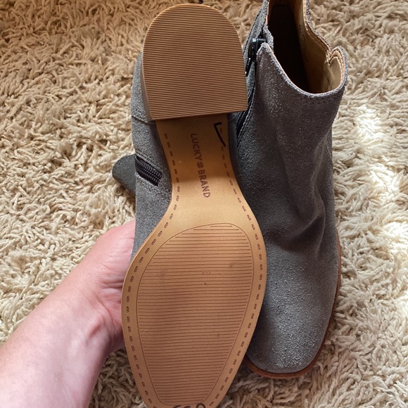 Lucky Brand Lilye Booties - Gunmetal - Picture 2 of 4
